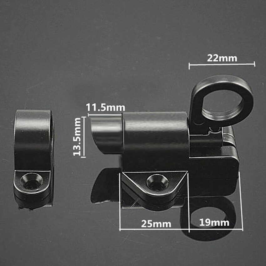 Kołatka wiosna podskakiwać rygiel robić drzwi ze stopu aluminium samozamykający się automatyczny zatrzask okienny brama zabezpieczająca zamek zatrzaskowy losowy kolor