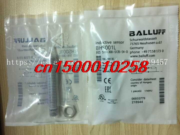 Capteur De Proximité BALLUFF BES 516-300-S135-S4-D - Interrupteur à Effet De Champ - Neuf Générique