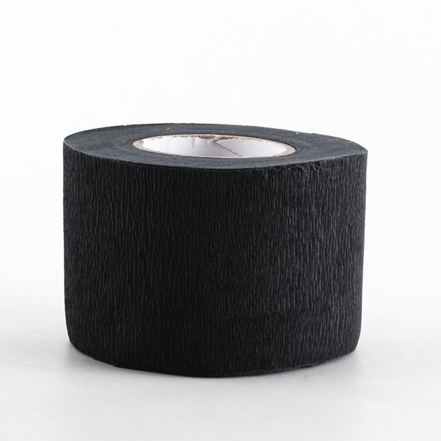 Alileader-papel para cuello de peluquero, silenciador desechable, accesorio para cortar el pelo, Collar, herramientas de peluquería, accesorio de peluquero: black