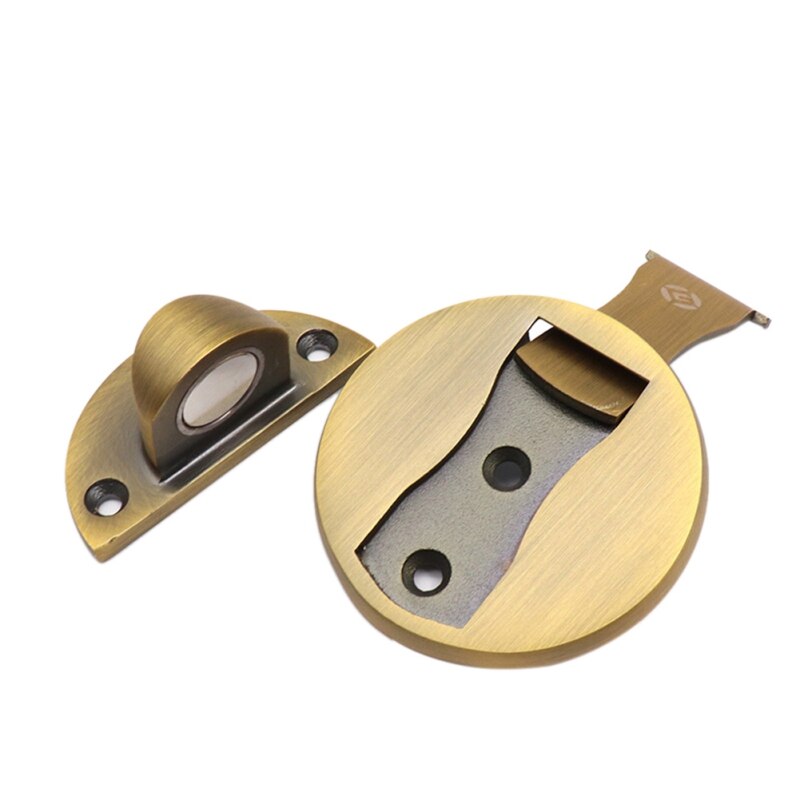 Magnetdør stopper rustfrit stål usynlig dørpropp magnetisk dørholder toiletglasdør skjult dørstophardware