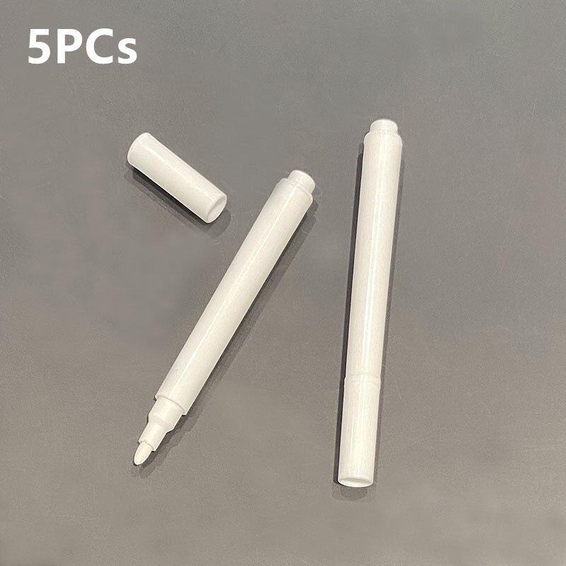 Rotuladores borrables para cocina, etiquetas adhesivas, bolígrafos de tiza líquida blanca, tarro de almacenamiento, especias, etiquetas adhesivas, etiqueta de pizarra, 1/3/5 Uds.: 5pcs