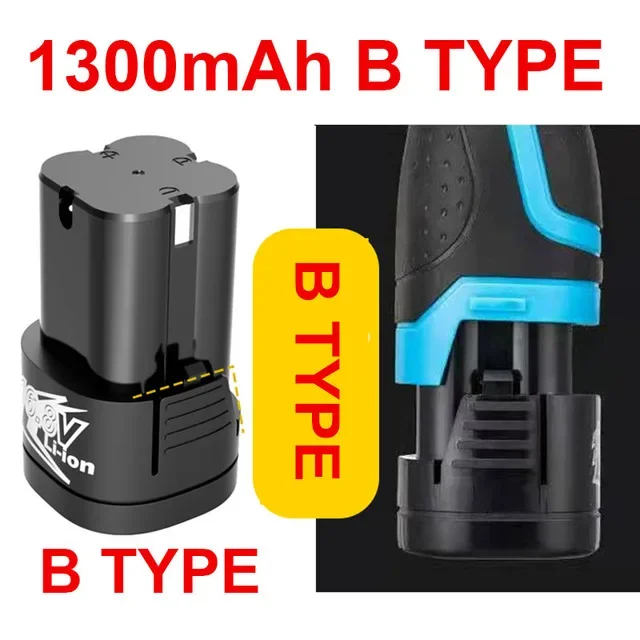 100% 16.8V 18650 Lithium Battery Li-ion Battery for Electric Screwdriver Battery Hand Electric Drill Batteries 2500mAh: WHITE