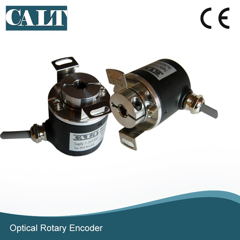 CALT 8mm blind shaft encoder 1000 ppr small optical encoder for embroidery machine