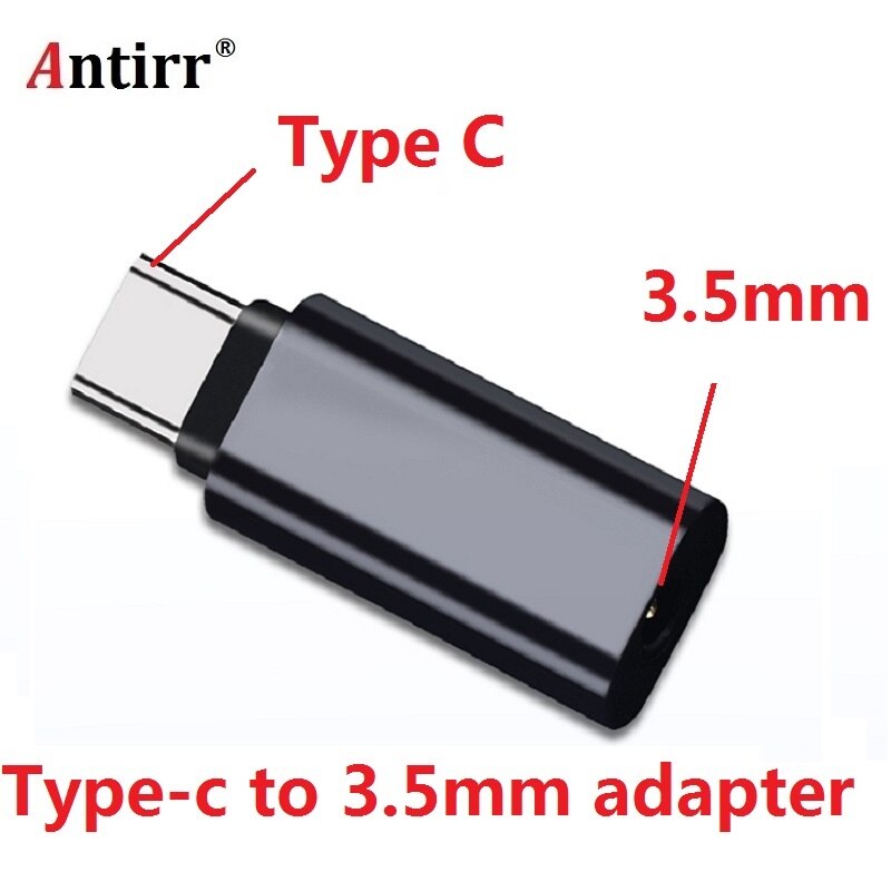 Type C naar 3.5mm Koptelefoon kabel Adapter USB 3.1 Type-C USB C naar 3.5 Jack Audio Aux kabel voor Xiaomi Mi6 Hoofdtelefoon Speaker