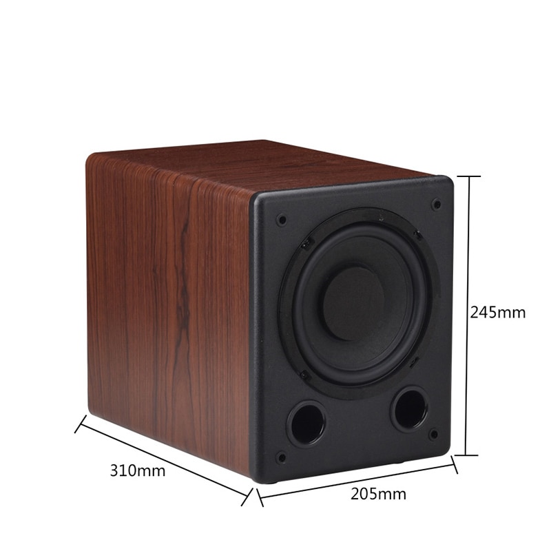 100W High-power HIFI Subwoofer Home Theater Long-stroke Diving Deep Fever 6.5 Inch 2.1 /5.1 Channel Passive Speakers 40hz-300hz