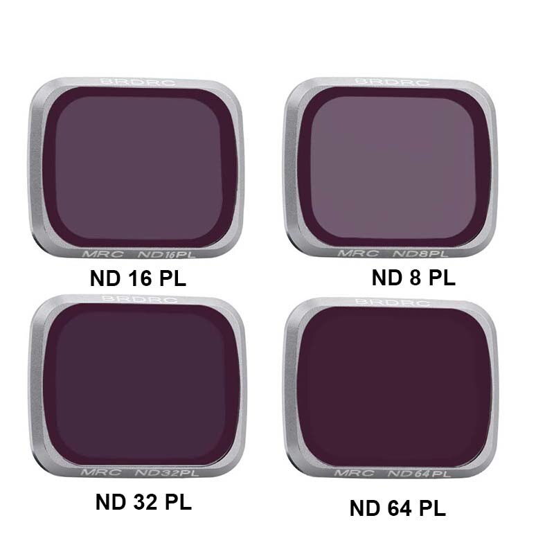 for DJI Mavic Air 2S Lens Filter ND Filter UV CPL NDPL4/8/16/32/64 Light Filters Sets for DJI Air 2S Gimbal Camera Accessories: ND-PL 4 IN 1
