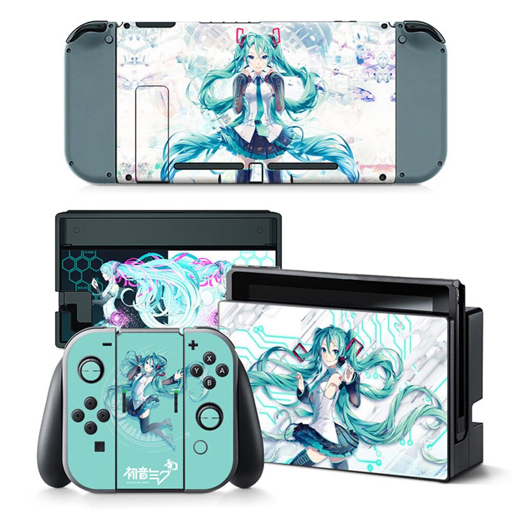 Video Game Vinyl Decal Skin Sticker Cover for Nintendo Switch Console System: TN-switch-5376