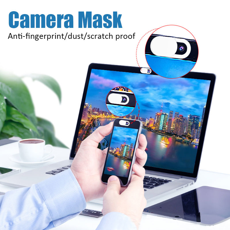 24 Pcs Webcam Cover Privacy Protective Cover Computer Lens Camera Cover Anti-Peeping Protector Shutter Slider Phone Stickers