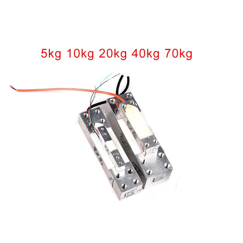 Sensor de pesaje de báscula electrónica, celda de carga, Sensor de presión de pesaje, Cantilever, 10kg, 1 unidad