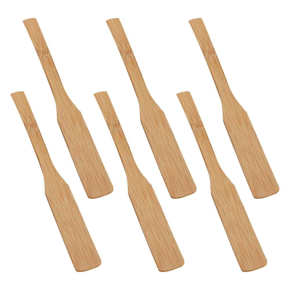 6 Pcs Spoons Wonton Stuffing Spoon Dumpling Filling Spoon Dumpling Stuffing Spoon Wonton Filling Spoon for Home Hotel: Log color 6