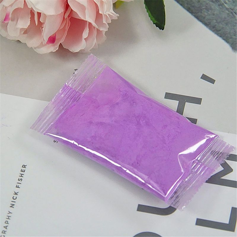 Magisk sikkert slimpulver gør 80ml diy slim borax gratis bare tilføj vandspartel slim håndgummi legetøj