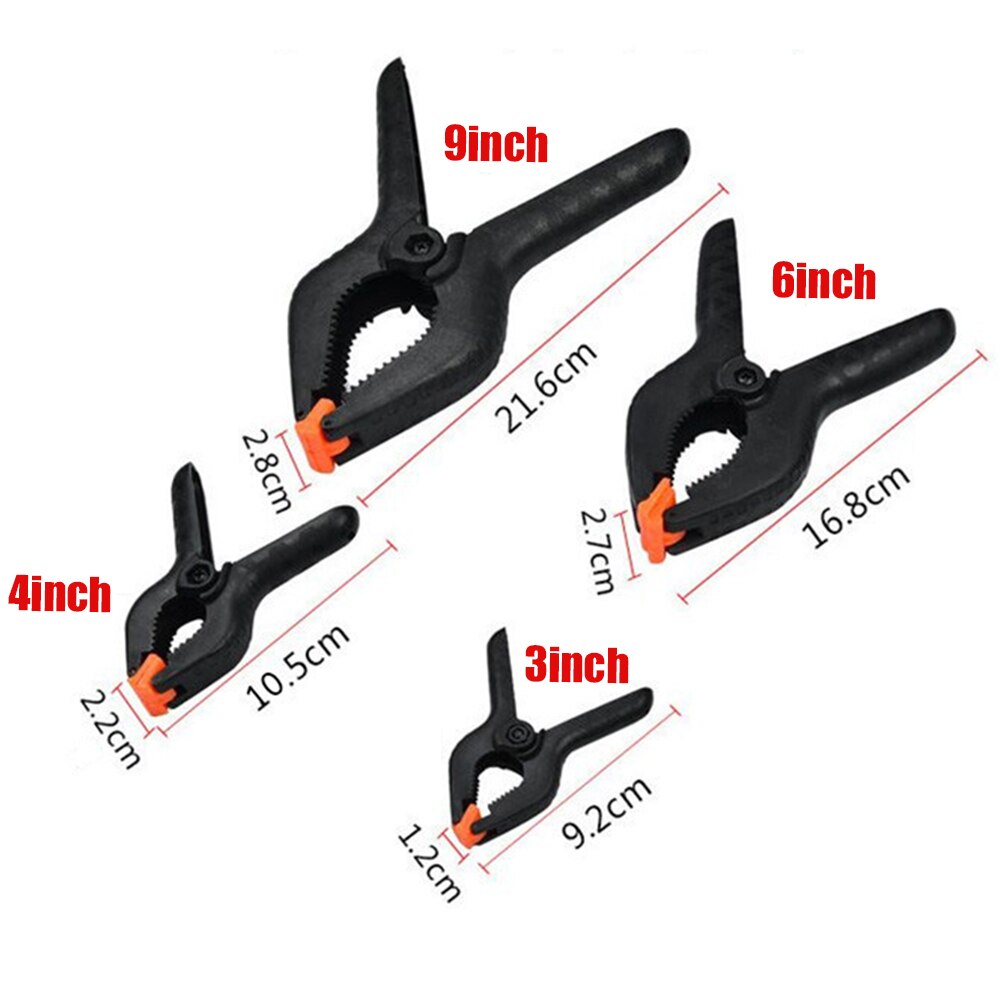 DIY Hout Tool Klem 12 STKS Set Timmerman Haakse Klem 60 90 120 Graden Haakse Klem Bevestiging Clips Houtbewerking Hoek Klemmen Tool Dropshipping Houtbewerking Klem (Maat: 12 stuks Doos Pakket