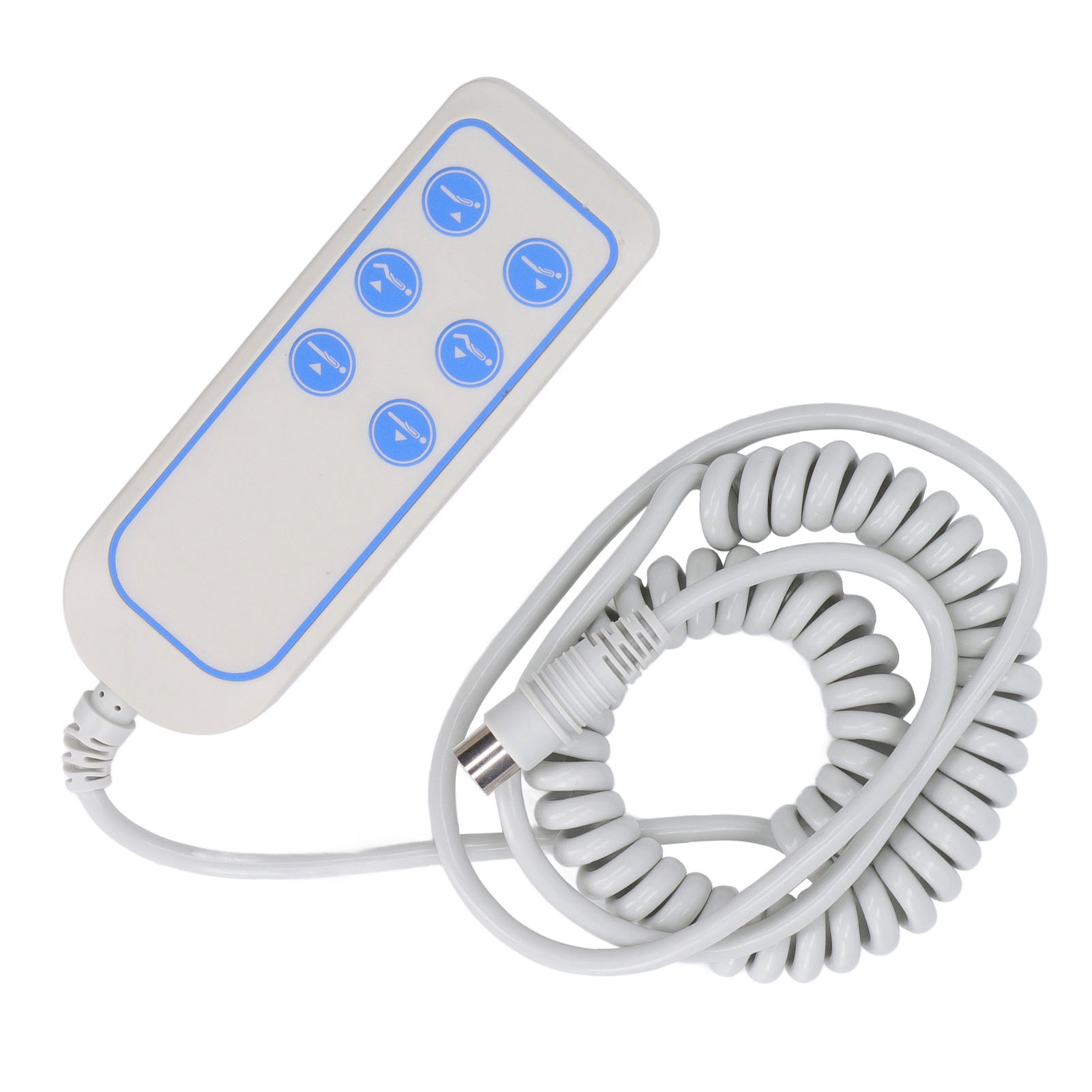 Bed Afstandsbediening Hefbed Controller Elektrische Pvc Ip66 Slijtvaste Stoel Handbediening Voor Ziekenhuis (8 Pin)