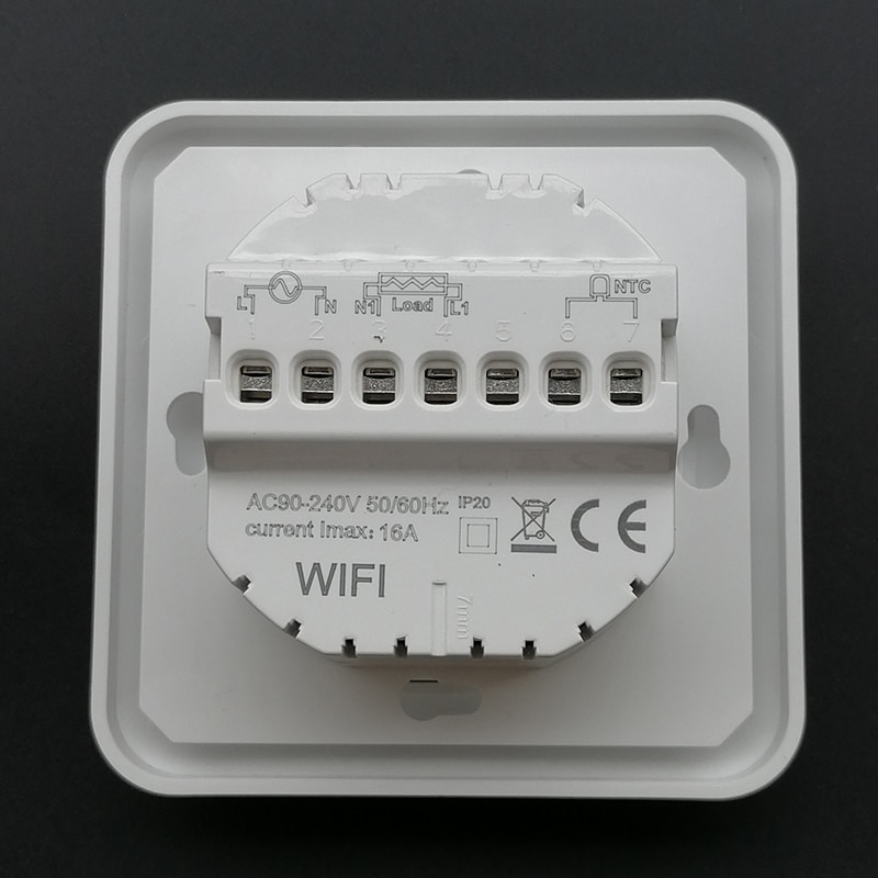 Wifi thermostaat vloerverwarming elektrische wandverwarming infrarood paneel 100-240v temperatuur afstandsbediening tuya google alexa