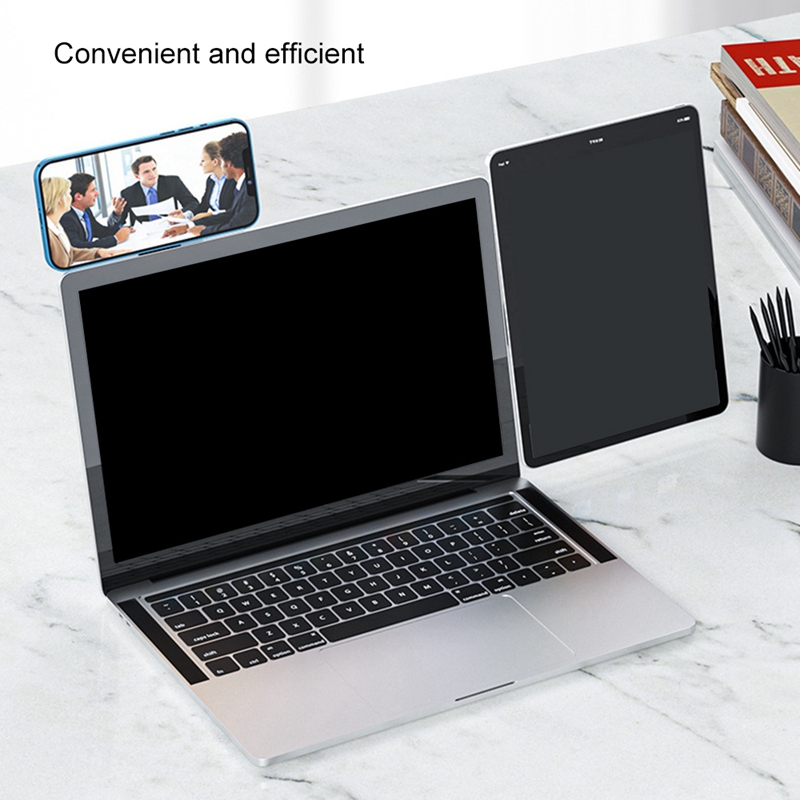 Adjustable Laptop Stand Laptop Phone Holder Laptop Side Mount Clip Computer Monitor Expansion Bracket Portable Stand