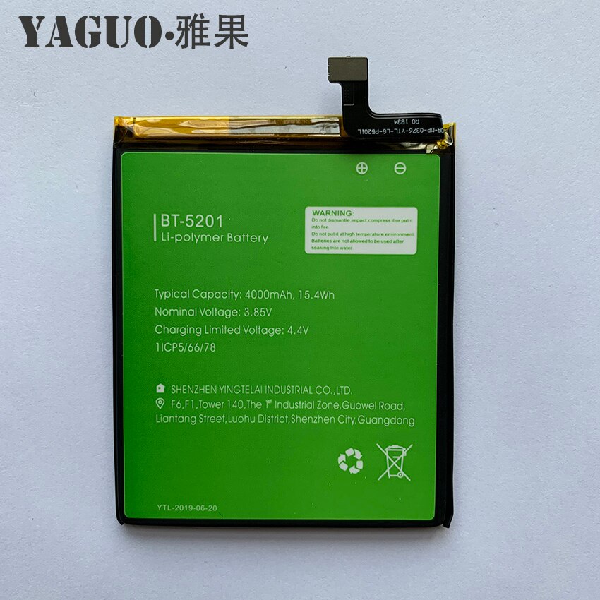 100% Original Batterie 4000mAh für LEAGOO Energie 2 Energie2 Profi BT-5201 BT5201 BT 5201 Batterie Batteria + kostenlose Werkzeug