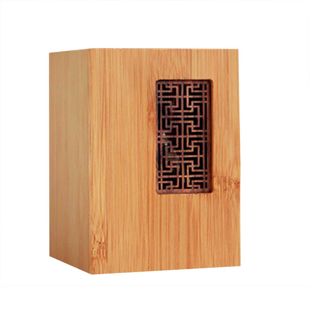 Porta lápiz de madera hueco tallado vaso para pluma organizador de escritorio maquillaje pincel titular EM88: Million words