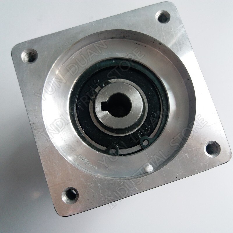 ! 10:1 Speed Ratio 80mm Nema32 Planetary Gearbox 10 Speed Reducer Shaft 19mm Carbon steel Gear for Servo Stepper Motor