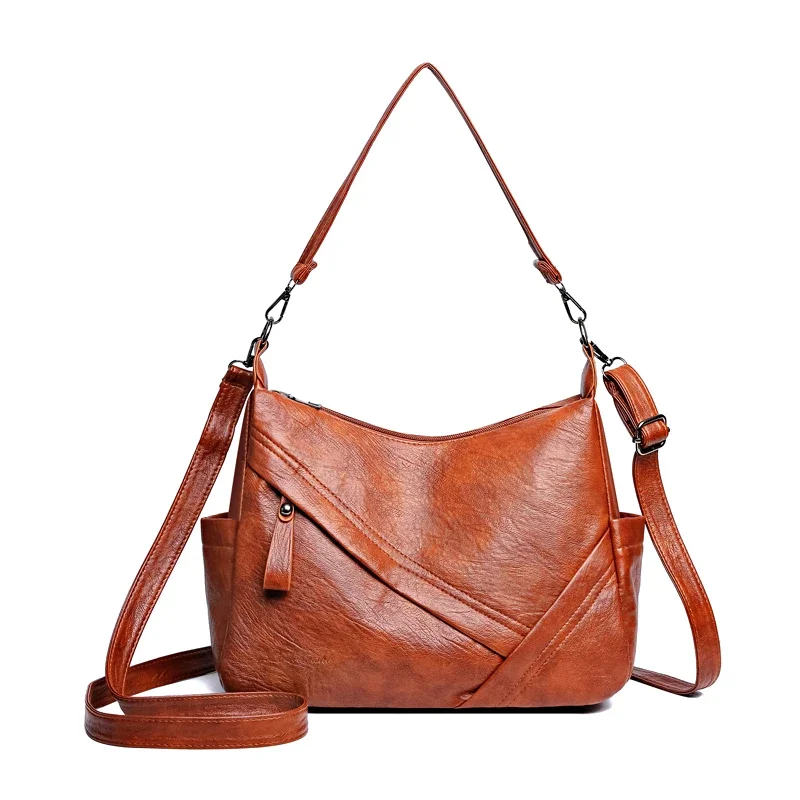 Dames Handtassen, Mode Dames Crossbody Tassen Retro Grote Capaciteit Schoudertassen Dames Messenger Bag: Sky Blue