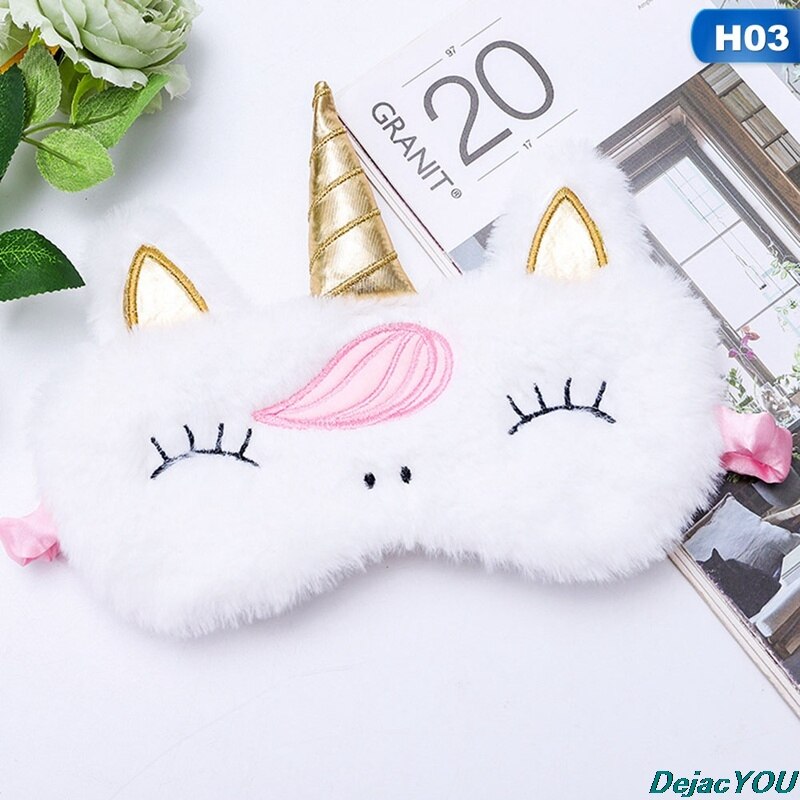 Schattige kikker kitten ogen zachte slaap oogmasker masker dier pluche oogmasker ontspannen meisje dame familie-uitstapje: HG40862H03