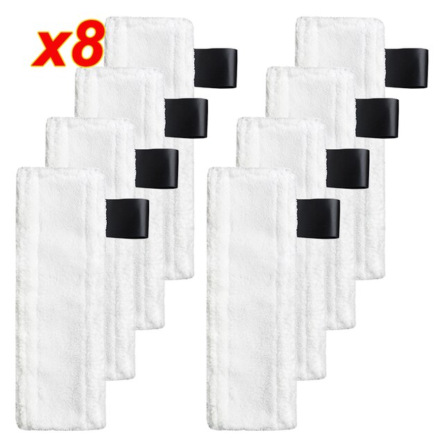 Mop parowy szmaty dla Karcher Easyfix SC2 SC3 SC4 SC5 wymiana mikrofibry podkładka do czyszczenia pokrywa odkurzacz parowy akcesoria: SMT567-8PCS