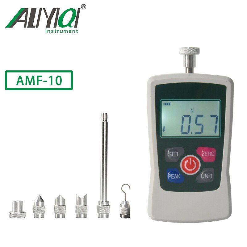 Digitale Push Pull Force Gauge 200N Kracht Test Apparatuur Rollenbank: AMF-10