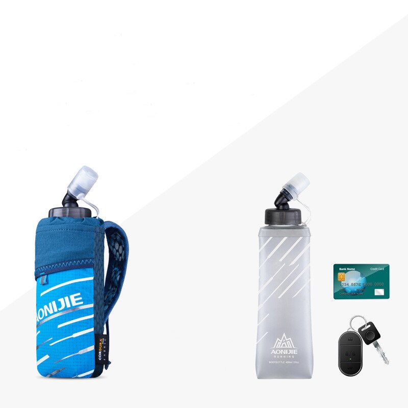 Aonijie ultralichte hydratatiepack, handtas voor zachte drinkflessen, waterfleshouder, telefoonhouder, etui voor outdoor kamperen en wandelen