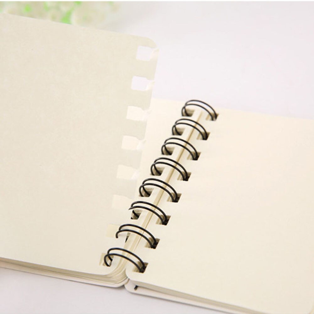 1 Pcs Notebook Creatieve Schattige Dieren Cartoon Rollover Spoel Notebook Flanner Tijdschrift Agenda Dagboek Schetsboek