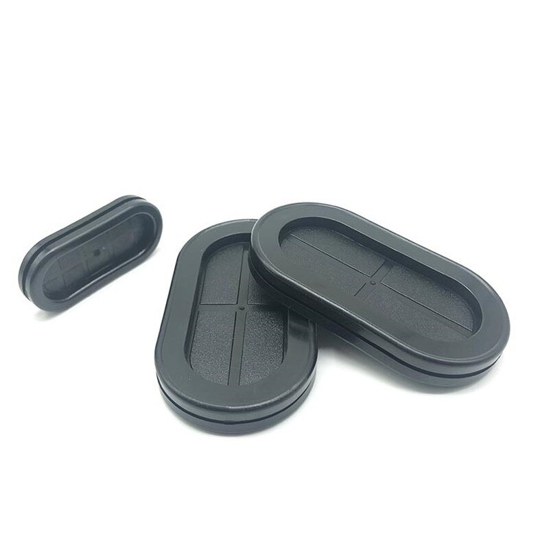 10pcs Rubber wire grommet Double-Sided gasket clamp Electric box inlet outlet Seal ring Dust plug cable fixed holder protector