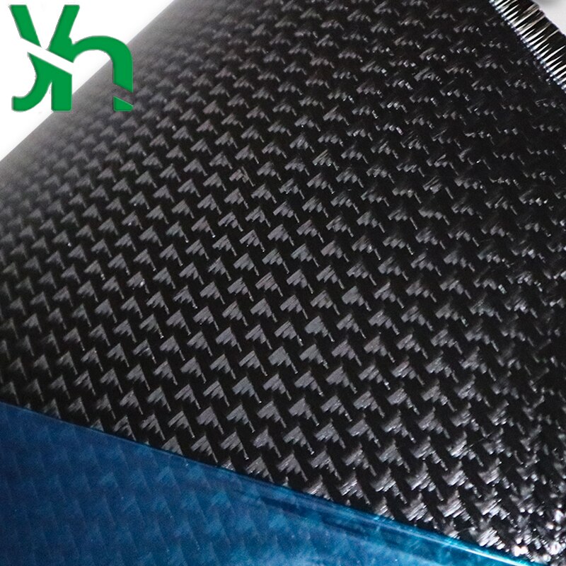 3k jacquardkolfiberprepreg  - 3d texturerade gradfria ark för modifiering och inplastning av bilhuv