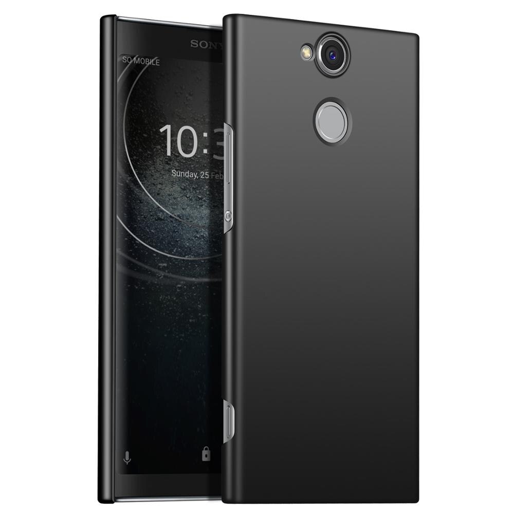 Pokrowiec na Sony Xperia XA2 Plus [ultra-cienki] materiał Premium Slim pełna osłona ochronna do Sony Xperia XA2 Ultra: Xperia XA2 Ultra / Black