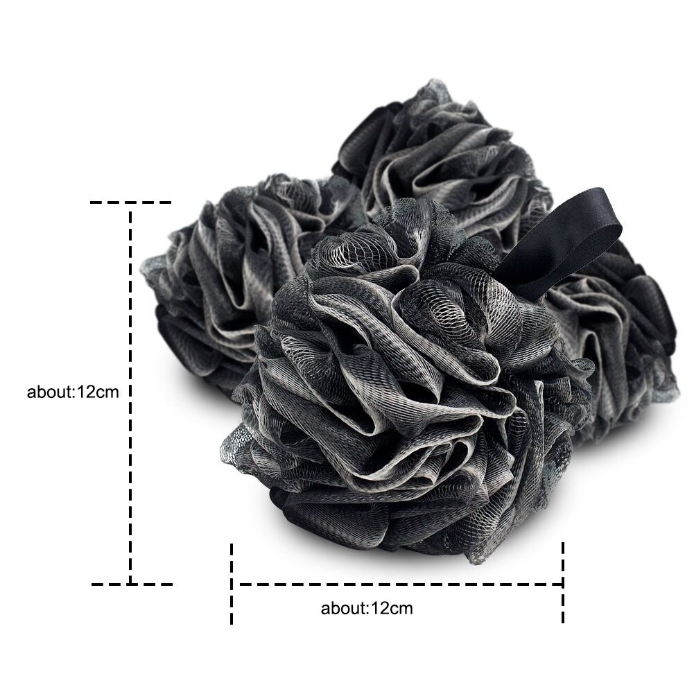 Soft Shower Mesh Foaming Sponge Bath Bubble Ball Body Skin Cleaner Body Cleaning Tools Bathroom Accessories MU8669