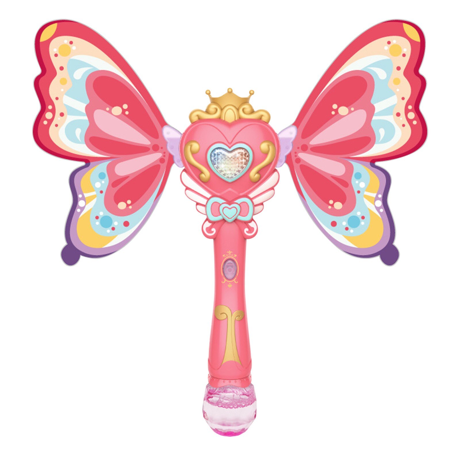 Kinderen Vlinder Fairy Magic Bubble Wand Volledig Automatische Bubble Machine Kinderen Verjaardag Blazen Bubble Speelgoed 100Ml 5 *