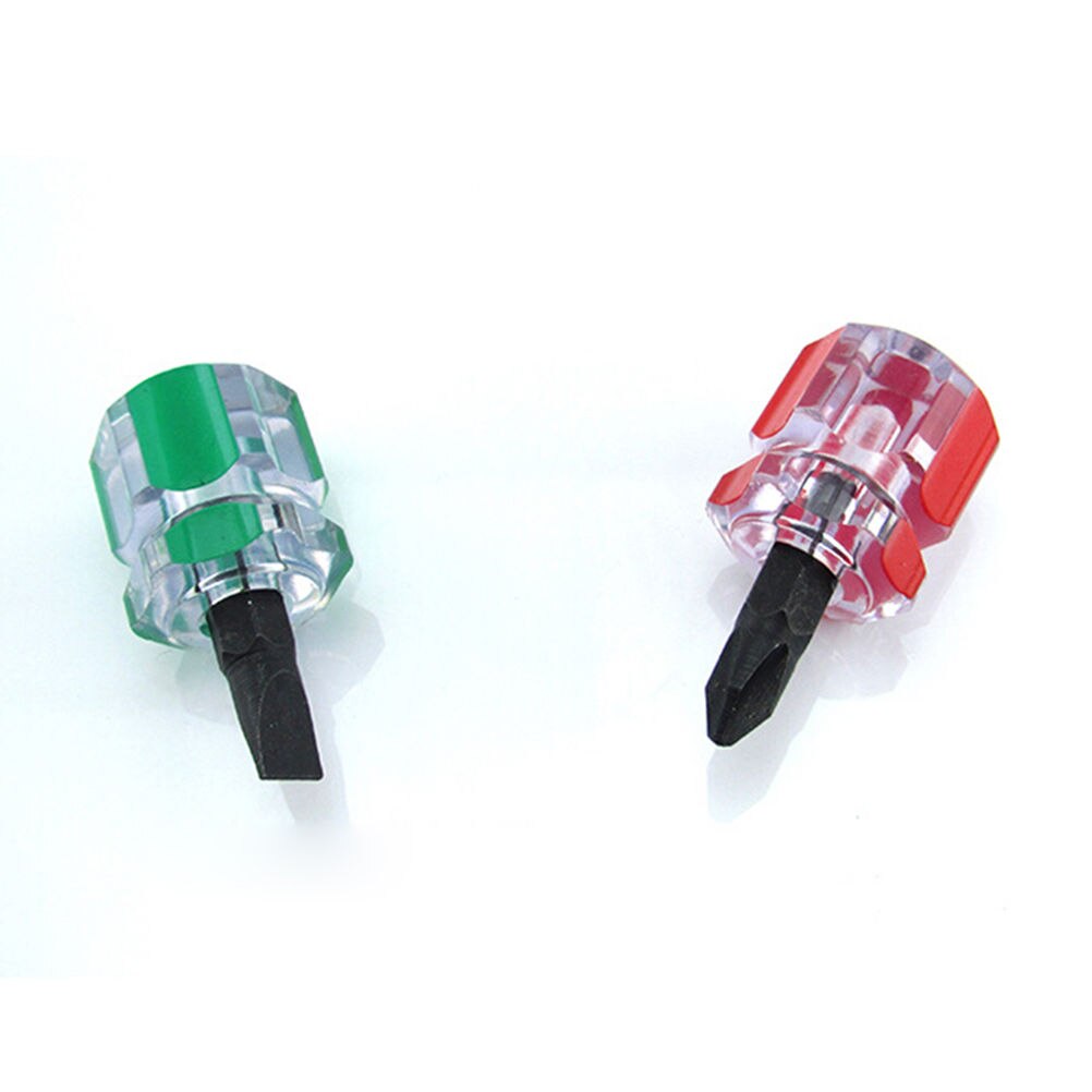 2 Pcs 6X14 Mm Kids Mini Reparatie Tools Schroevendraaier Anti Slip Phillips Schroevendraaier Bits Single Side