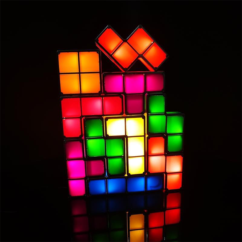 Tetris LED Colorful Children DIY Nightlight Christmas Strange Glow Toys