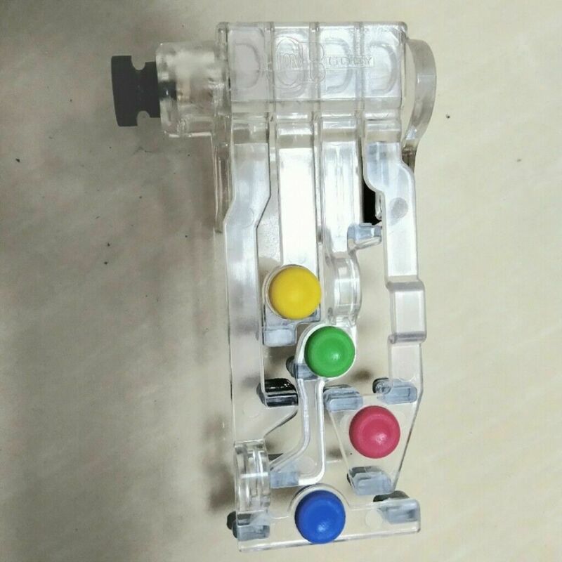 Plastic Guitar Learning System Teaching Aid Tuner Chord Tuner Guitar Training Tools