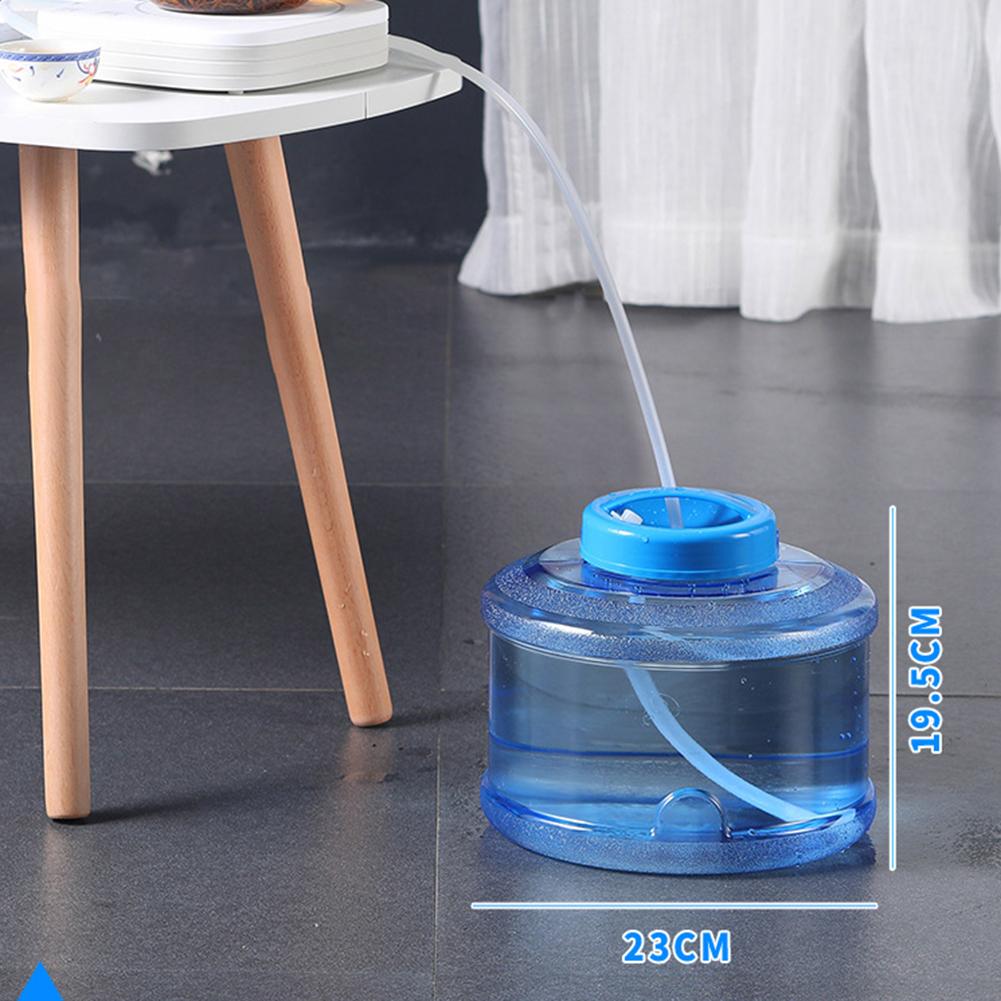 10L Water Container PC Water Tank Camping Water Pump Bucket Food Grade Outdoor Hiking Supplies
