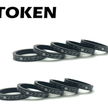 1Pcs Token Fiets 5Mm 28.6Mm Headset Carbon Ring Fiets Mtb Racefiets Carbon Voorvork Headset Spacer washer Bike Toegang