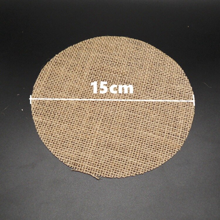 1pcs Jute Hessian Burlap Linen Lace Cutlery Holder Vintage Birthday Wedding Party Christmas Decorations Tableware Supplies 62447: D