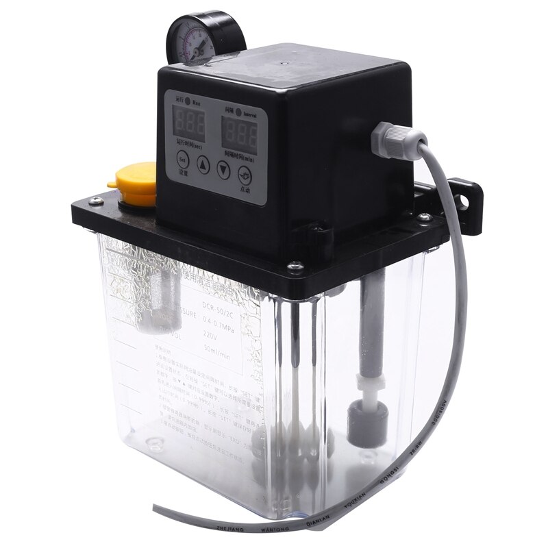 2L Lubricating Oil Pump Automatic Lubricating Oil Pump Electromagnetic Lubrication Pump Lubricator