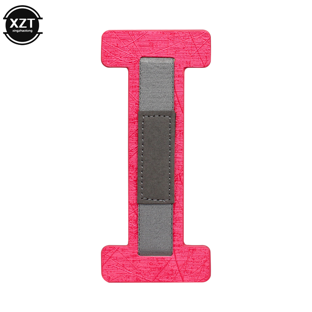 Universele Tablet Handed Grip Strap Holder Anti Slip Finger Sling Band Handvat Stand Sticker voor 6-10.5 inch Kindle Tablet PC: WIT