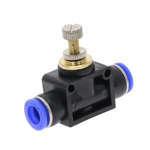 Pneumatische Fitting Tube Anschluss Armaturen Luft Schnell Wasser Rohr Push In Schlauch Schnell Couping 4mm 6mm 8mm 10mm 12mm PU PY PK: LSA / 6mm
