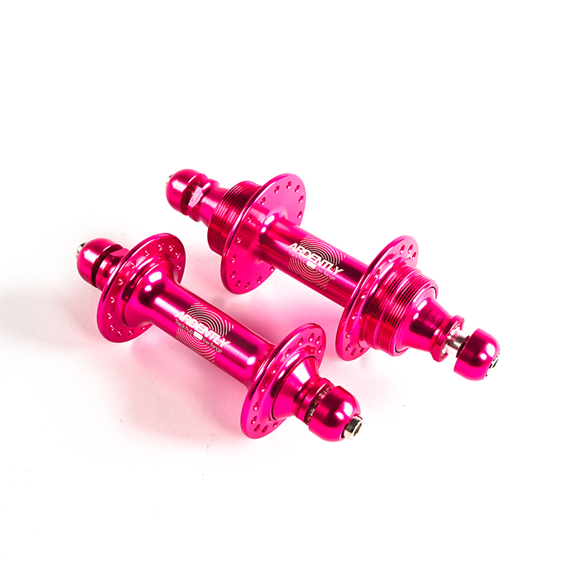 Ardently Bike Hub 20 24 Holes Fixed Gear Track Bicycle Hubs Single Speed Aluminum Alloy Front And Rear Bearing Hub Cycling Part