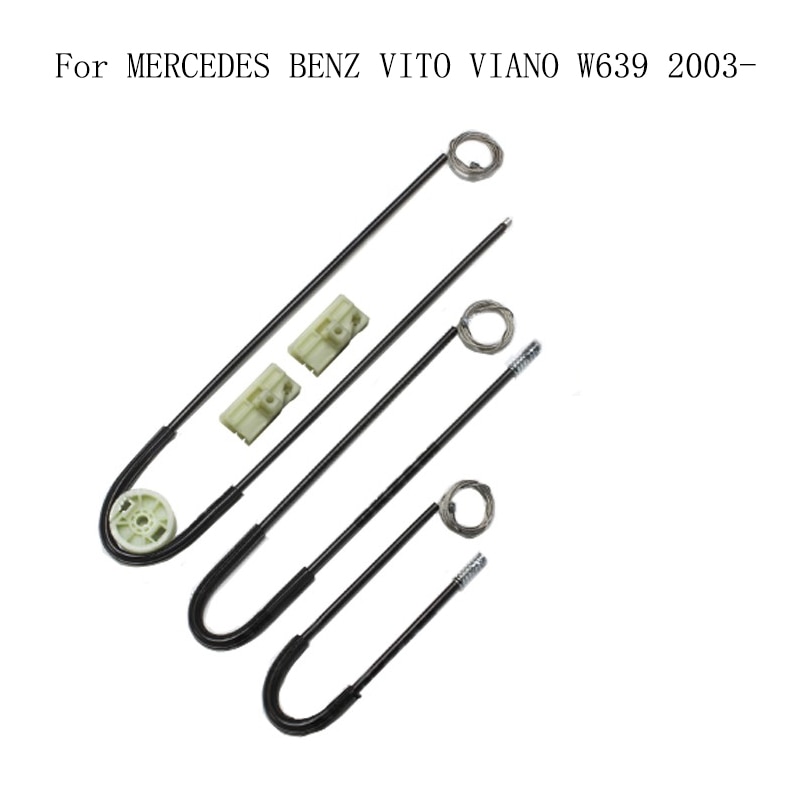 For MERCEDES BENZ VITO VIANO W639 2003- Power Electric Car Window Regulator Window Lifter Repair Kit Set Front Right