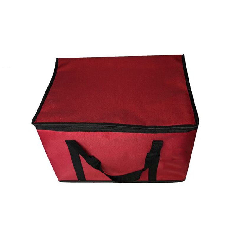 Sac isotherme oxford 60l, super grand, épais, glacière thermique pour pique-nique, grande boîte à déjeuner, isolation de véhicule, transport d&#39;aliments et de vin: Rouge