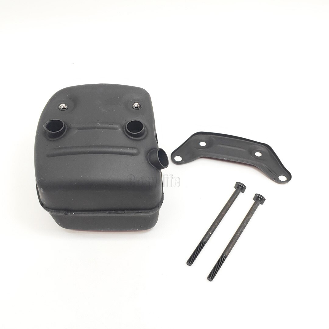 Kit de tornillos de soporte para silenciador de tubo de escape, piezas de repuesto para motosierra Husqvarna 365, 371, 372 XP, 385, 390