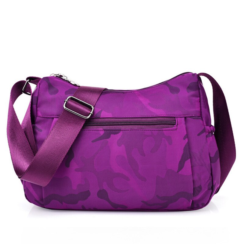 Camouflage Canvas Vrouwen tas Oxford Colth Vrouwen schoudertas Crossbody tas Winkelen Handtas Outdoor reistas een zak