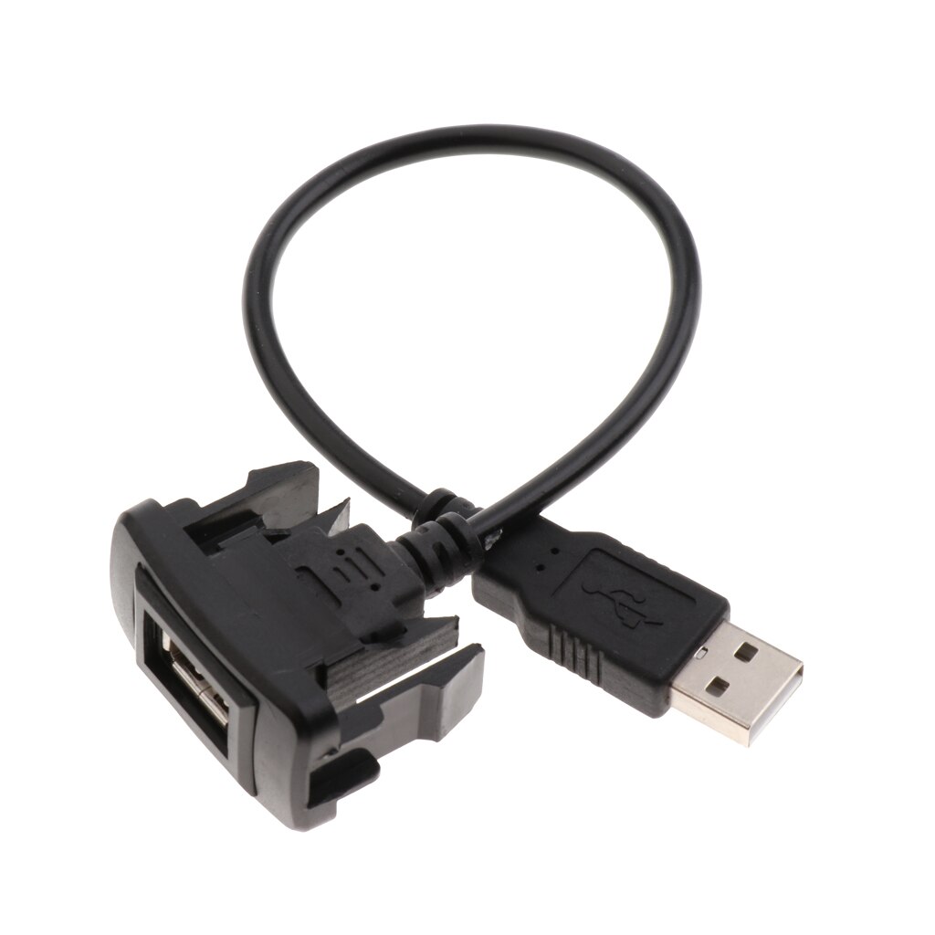 Enkel installasjon usb portkabeluttak aux port instrumentpanel installasjon for toyota hilux vigo fortuner 2004