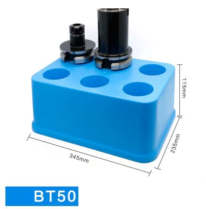 BT40 Tool Holder BT30 BT50 Storage Box Rack Milling Cutter Case Hard Plastic Tool Holder Organizer CNC Machining Center Tools: 4mm