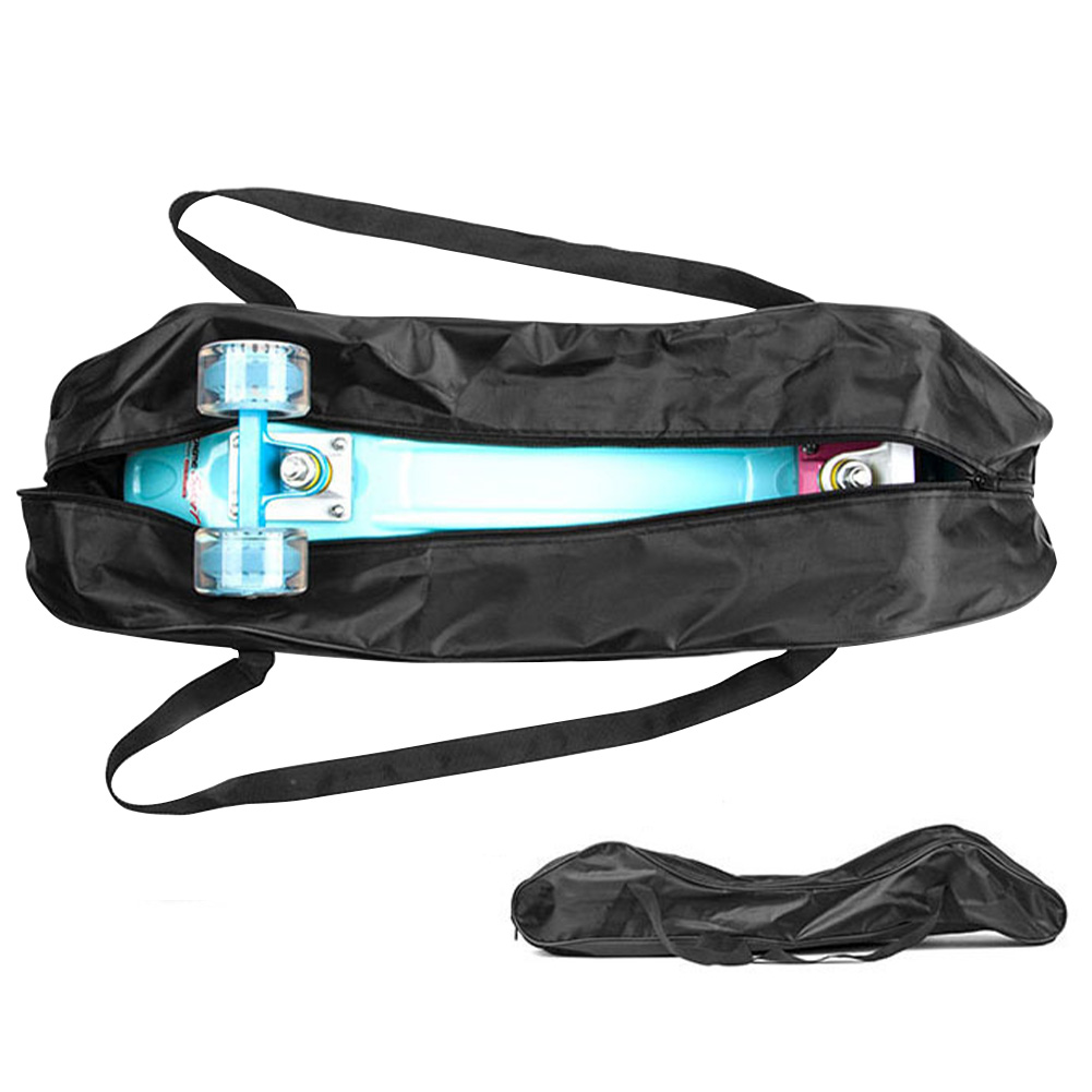 Bærbar fisk skateboard taske opbevaring rygsæk beskyttende slidstærk bæretaske foldbar hængende – Grandado